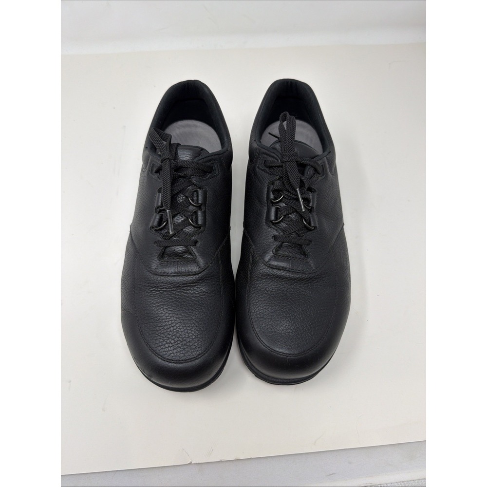 SAS Guardian Comfort Walking Work Shoes Men's 10 Slip Resistant Black Leather
